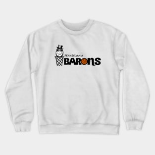 Defunct Pennsylvania Barons Basketball 1980 Crewneck Sweatshirt